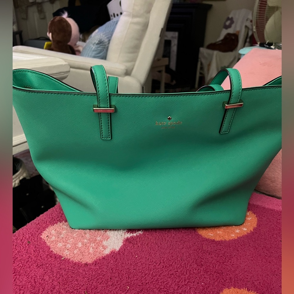 Kate Spade Green Tote Bag